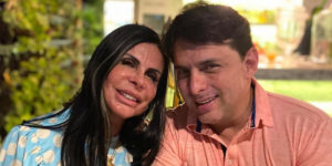 Gretchen e o atual marido, Esdras de Souza - Foto: Reprodução