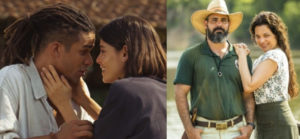 Maria Bruaca (Isabel Teixeira) verá o casamento de Guta (Julia Dalavia) em Pantanal antes de se mudar para o Sarandi (Foto: Reprodução / Globo)