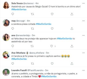 Público gostou da noa novela das seis da Globo (Foto: Reprodução / Twitter)