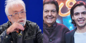 Moacyr Franco se rendeu em elogios para o filho de Faustão (Foto: Reprodução)