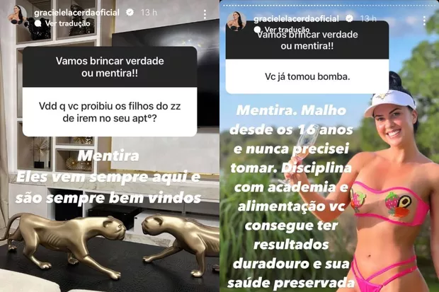 Graciele Lacerda se defende de acusações (Foto: Reprodução/Instagram)