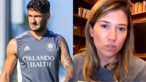 Alexandre Pato joga nos Estados Unidos e recebe apoio de Rebeca Abravanel (Reprodução/ Redes Sociais)