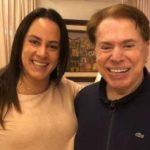 Silvia Abravanel e Silvio Santos (Foto: Reprodução)