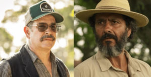 Pantanal - José Leôncio (Marcos Palmeira) fica atônito com notícia sobre Tenório (Murilo Benício) no remake assinado por Bruno Luperi (Foto: Reprodução / Globo)