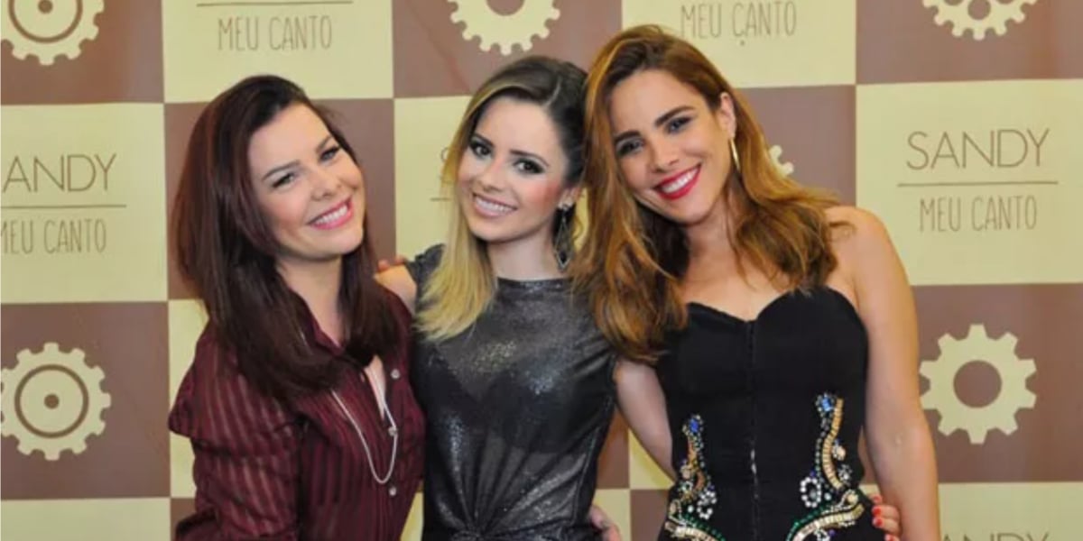 Fernanda Souza, Sandy e Wanessa (Foto: AgNews / Samuel Chaves)