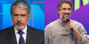 O que William Bonner disse sobre Marcos Mion trabalhar na Globo pegou muita gente de surpresa: 'Deixa dizer' - Foto: Reprodução