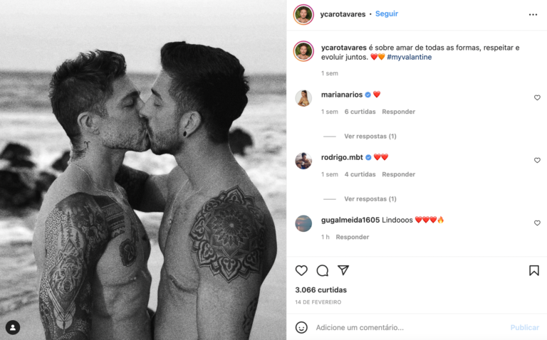 Ycaro Tavares, que esteve no elenco de Malhação Sonhos, se assumiu gay (Foto: Reprodução/ Instagram)