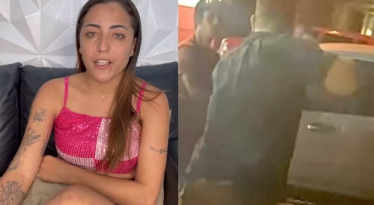 Vocalista da Banda Sedutora é espancada (Foto: Reprodução)