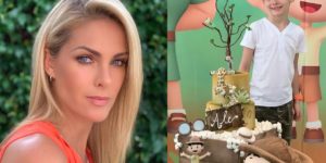 Ana Hickmann ao lado do filho (Foto: Divulgação)