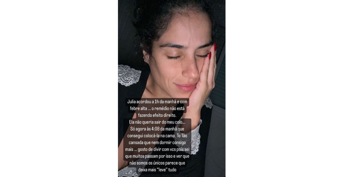 Camila Camargo faz relato sobre filha