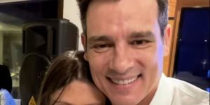 Celso Portiolli divulga foto rara com filha caçula (Reprodução Instagram)