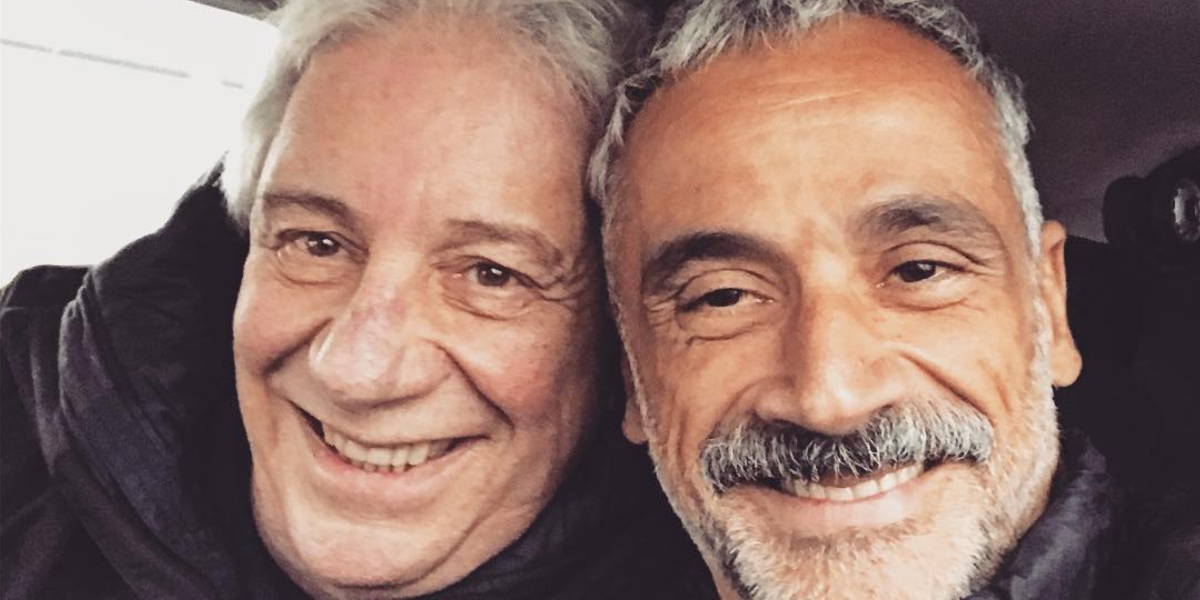 Marco Nanini em foto com o marido Fernando Libonati (Imagem: Reprodução)