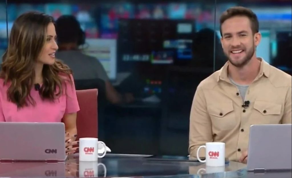 Daniel Adjuto e Marcelo Rahal no Live CNN Brasil
