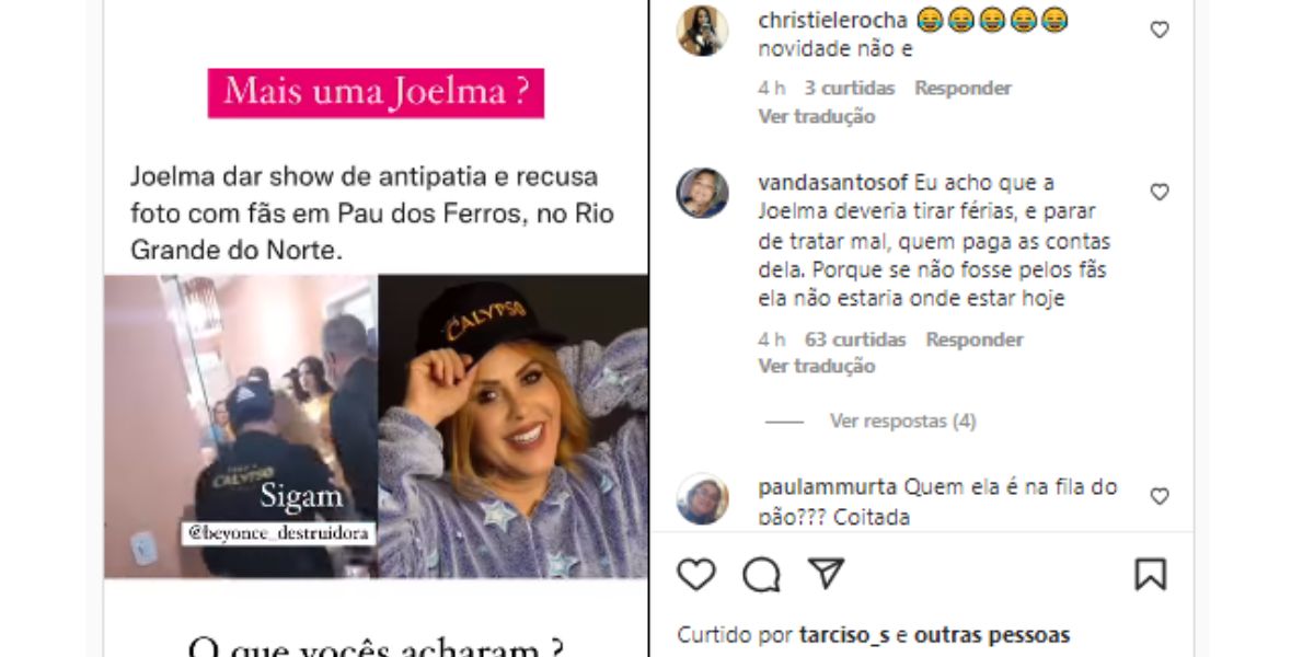 Vídeo em que Joelma aparecendo ignorando os fãs viraliza nas redes sociais