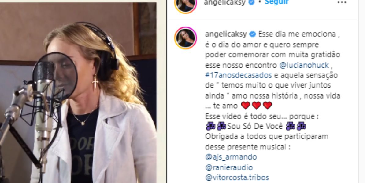 Angélica preparou uma mega surpresa para Huck; Confira