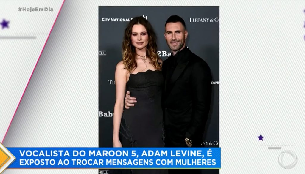 Diário das Celebridades comentou acusações de traição do cantor Adam Levine