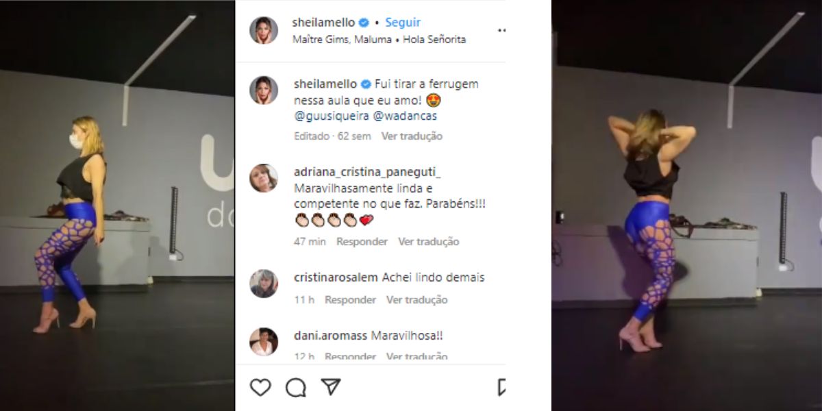 Sheila Mello é chamada de 'velha' ao 42 anos, não se aguenta e responde na lata: "Quero é mais que..."