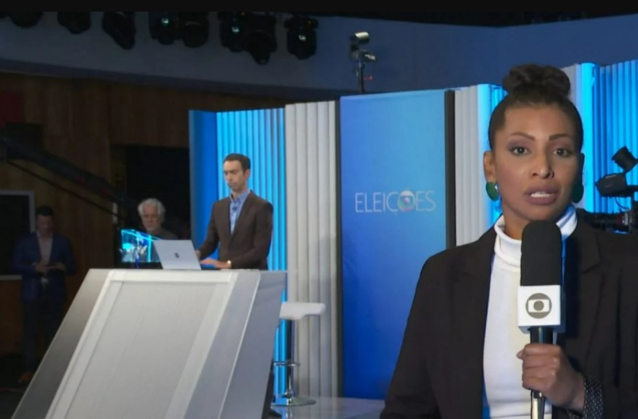 Globo usou o estúdio do Encontro para realizar o debate entre os candidatos ao governo de São Paulo