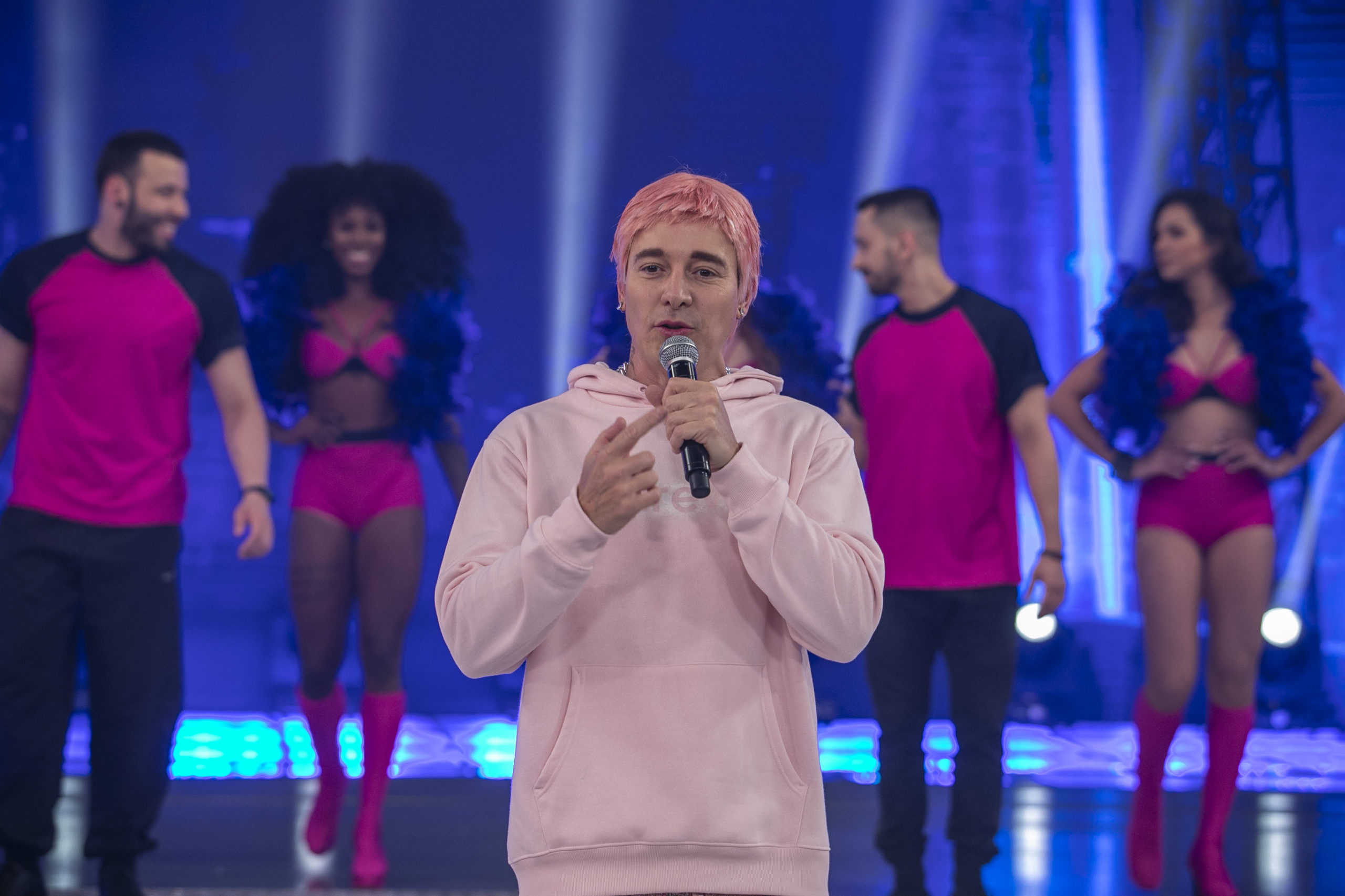  Rodrigo Faro se transforma em Justin Bieber, em 2022 - Foto: Reprodução