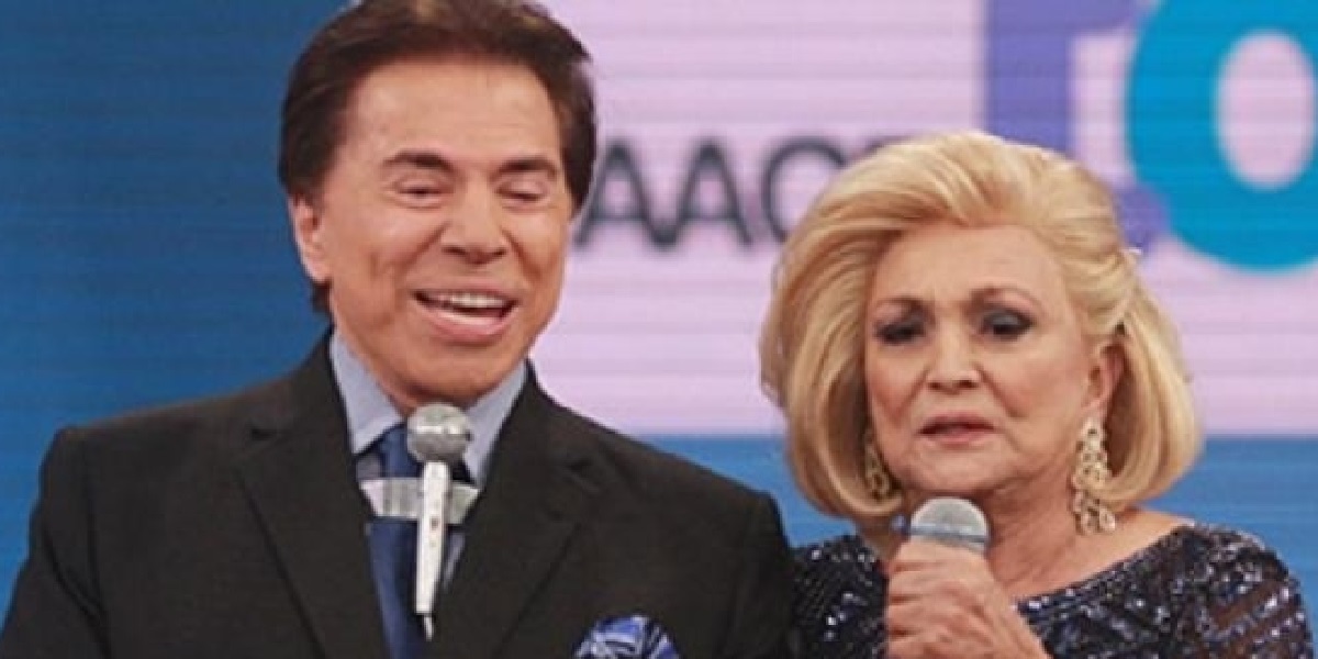 Silvio Santos e Hebe. (Foto: Reprodução / SBT)