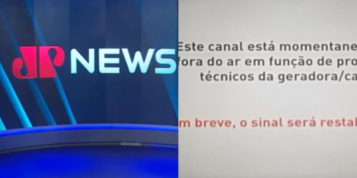 Jovem Pan fica sem sinal na televisão