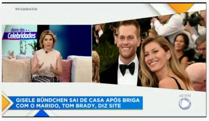 Keila Jimenez falou sobre Gisele e Tom Brady