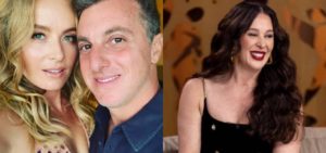 Luciano Huck comparou sua filha caçula com Angélica a Claudia Raia durante entrevista- Foto: Reprodução/Montagem/TV Foco