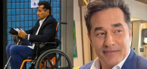 Imagem do post Luciano Szafir surge de cadeira de rodas, causa preocupação e tem estado revelado: “Ainda sente muitas dores”