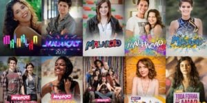 Capas da novela de 'Malhação' (Foto: Divulgação)