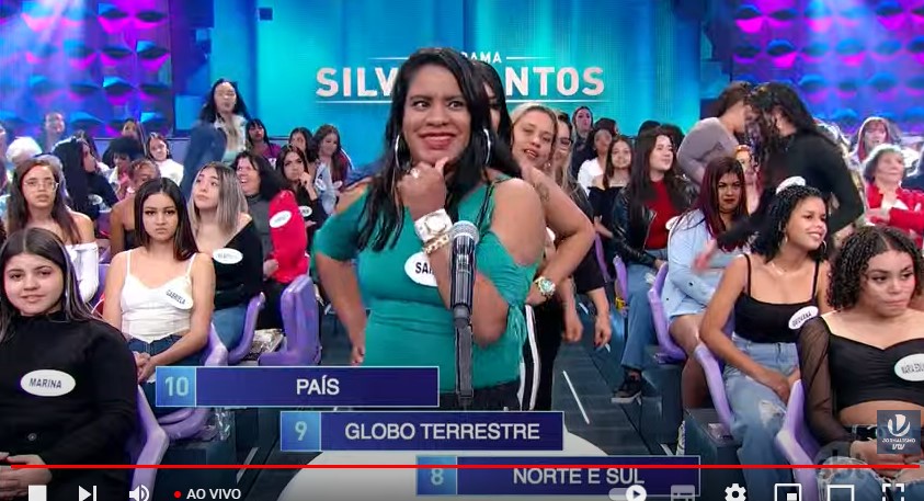Participante do PSS fala da Globo no SBT (Foto: Reprodução)