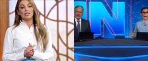 Patrícia Poeta repercutiu um caso que gerou criticas ao Jornal Nacional- Foto: Montagem/TV Foco