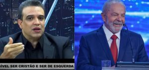 Programa da Universal exibido na Record fez criticas indiretas a Lula e aos governos antigos do PT- Foto: Montagem/TV Foco