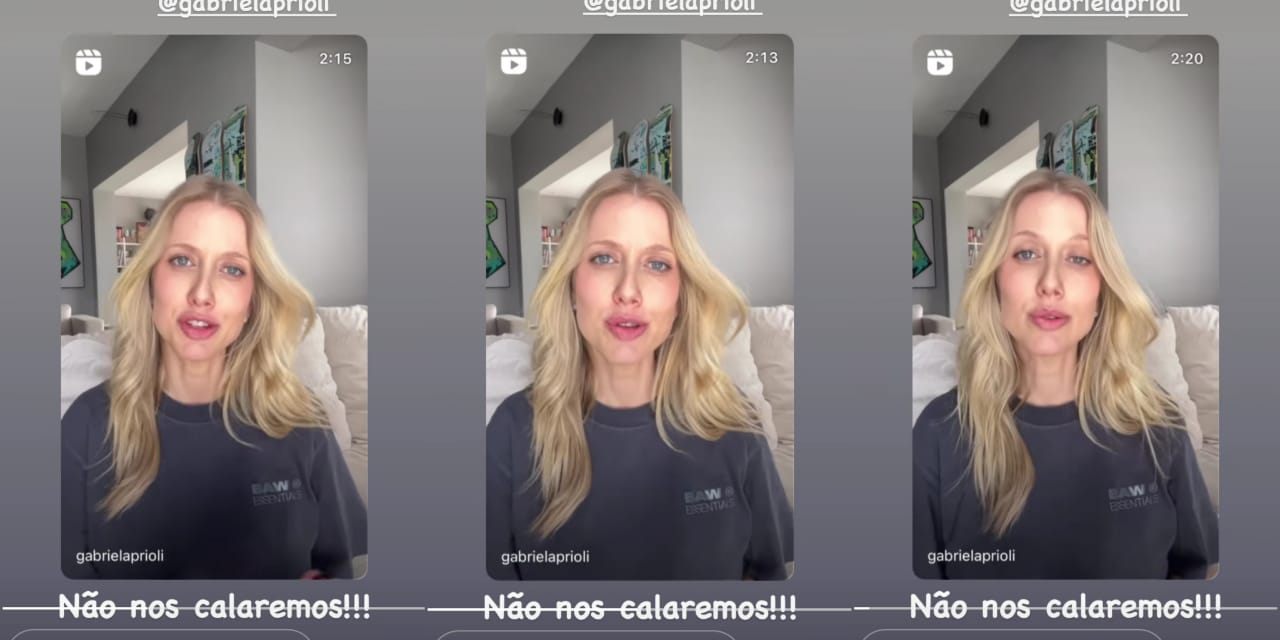 Xuxa Meneghel compartilha vídeo de Gabriela Prioli criticando o presidente Jair Bolsonaro (Foto: Reprodução/Instagram/Montagem)