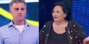 Mãe de Paulo Gustavo se surpreende com fala de Luciano Huck (Reprodução: Montagem TV Foco)