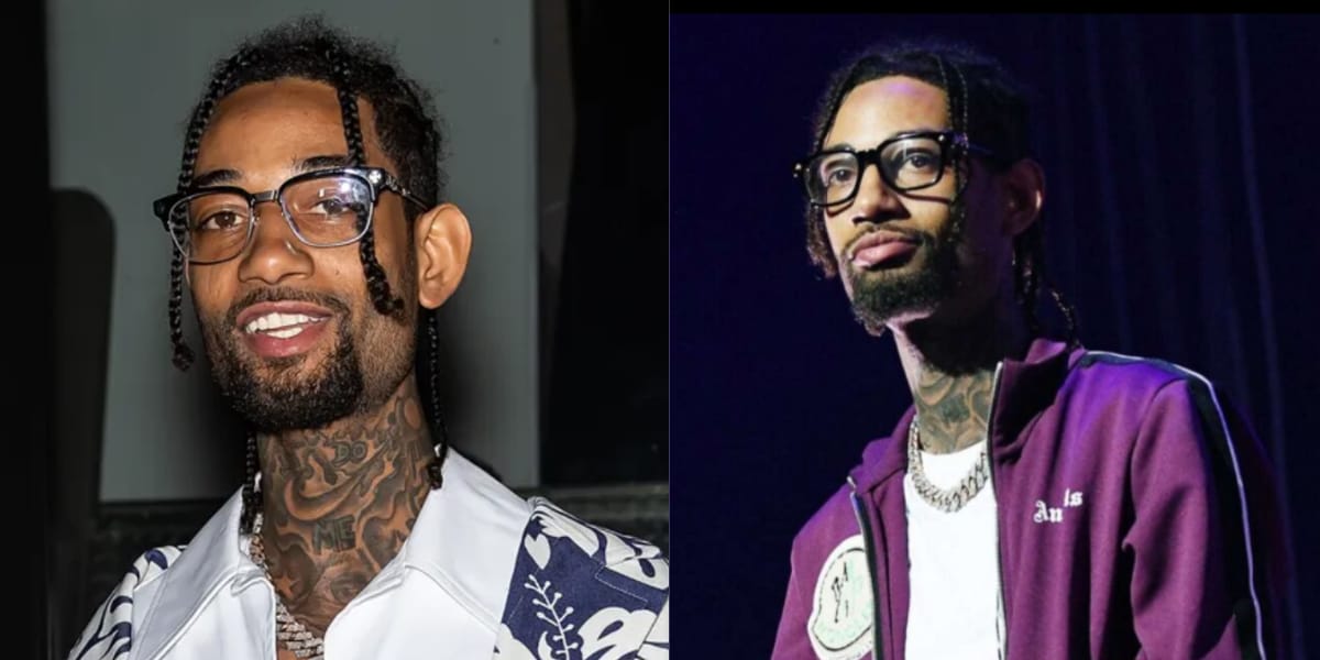 Rapper de 30 anos, PnB Rock, foi morto a tiros dentro de restaurante, em Los Angeles (Reprodução: Montagem TV Foco)