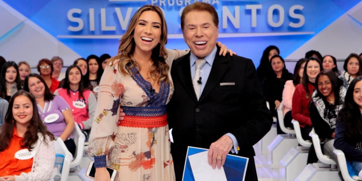 Silvio Santos e Patrícia Abravanel apresentarão algumas partes do programa juntos (Reprodução: SBT)