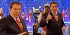 Silvio Santos retorna ao SBT após meses e é aclamado por plateia (Reprodução: Instagram)