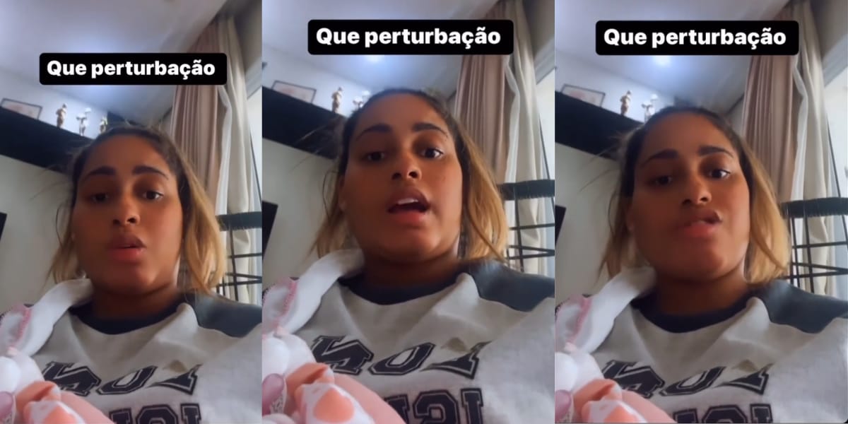 MC Loma dispara contra seguidores, após ser questionada sobre o pai de sua filha (Reprodução: Instagram)