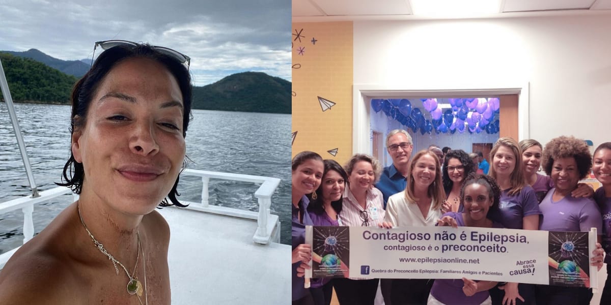 Júlia Almeida faz muitas campanhas em suas redes sociais para a conscientização sobre epilepsia (Reprodução: Instagram)