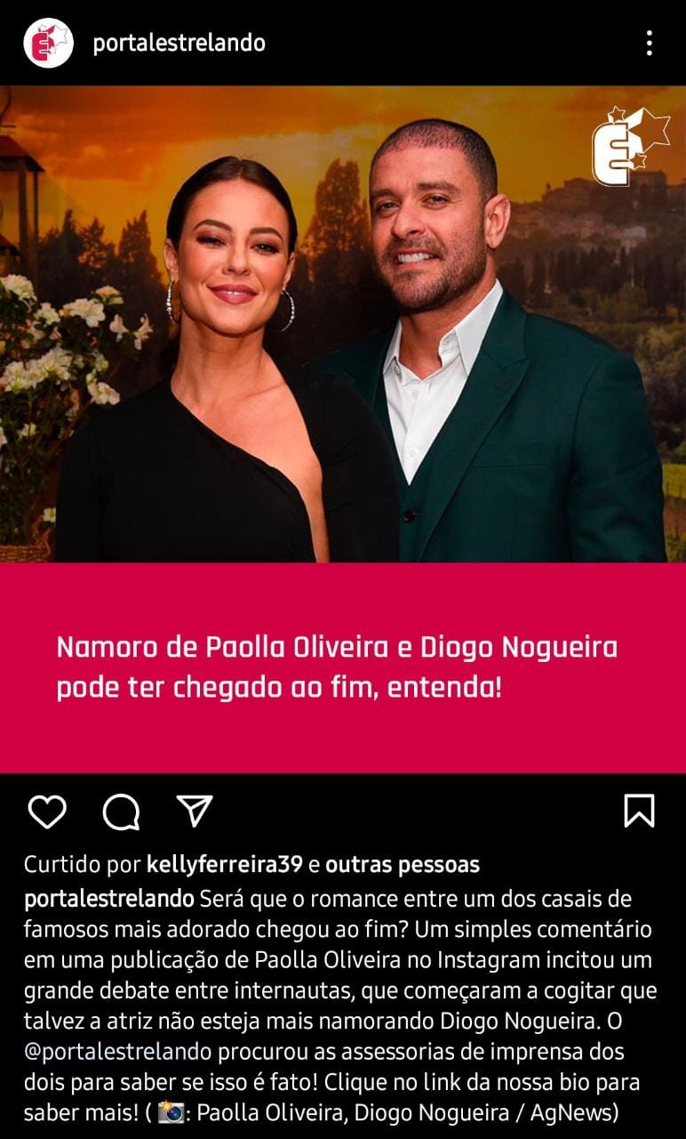 Publicação do Estrelando (Foto: Reprodução/ Instagram)