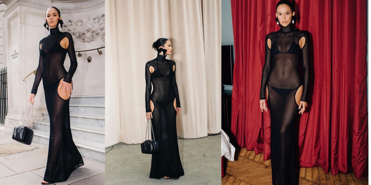 Look escolhido por Bruna Marquezine para ir à um desfile em Londres (Reprodução: Instagram)