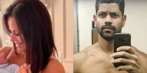 Semelhança entre filho de Viviane Araújo e o pai é impressionante (Foto: Reprodução/Montagem)