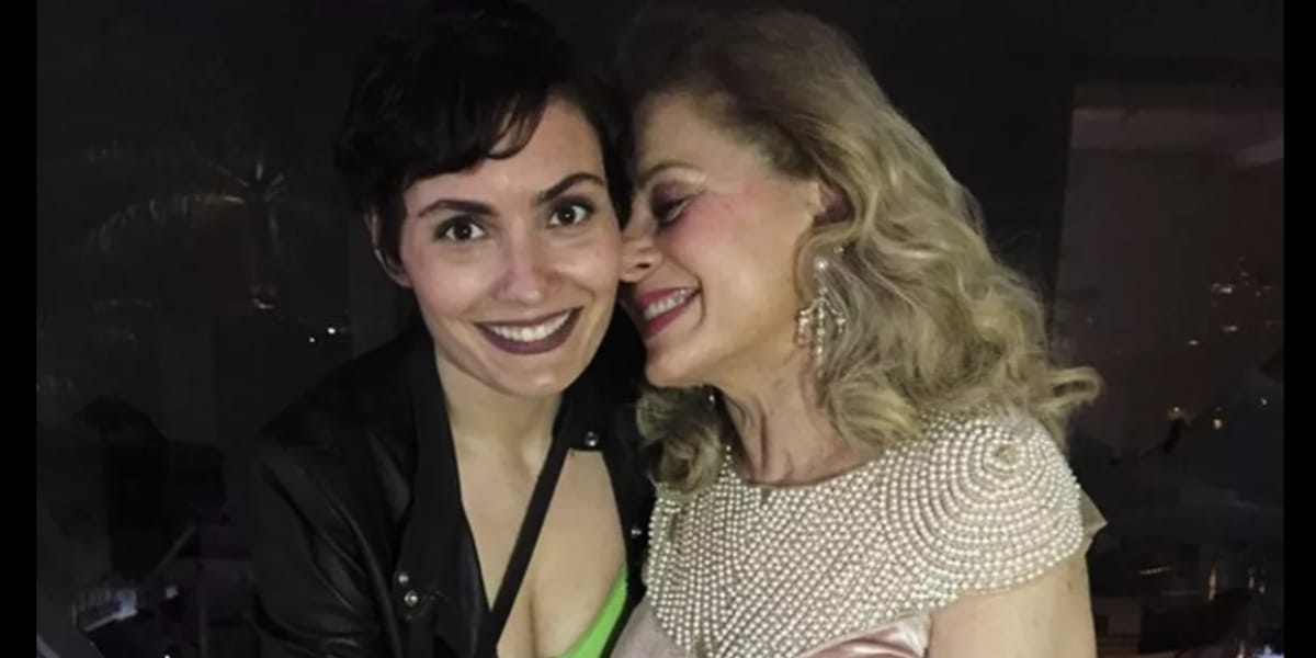 Vera Fischer junto com sua filha Rafaela (Reprodução: Instagram)