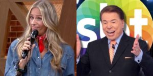 Adriane Galisteu comenta notícia sobre ida de famosos de novela do SBT, emissora de Silvio Santos, irem à Fazenda 14 (Reprodução)