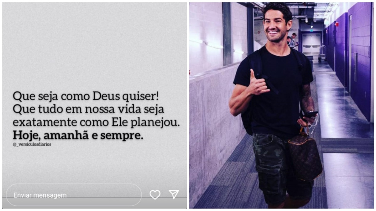 Alexandre Pato, marido de Rebeca Abravanel, publica mensagem enigmática sobre Deus nas redes sociais