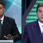 Bolsonaro tentou quebrar uma das regras do Debate no SBT (Foto: Reporodução)