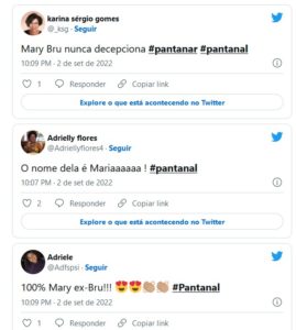 Pantanal - Maria Bruaca (Isabel Teixeira) se vinga de Tenório (Murilo Benício), samba na cara do vilão e faz torcida pirar (Foto: Reprodução / Twitter)