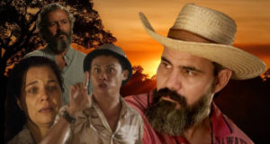 Pantanal - Alcides (Juliano Cazarré) deixa Maria (Isabel Teixeira) de lado, rouba Zé Leôncio (Marcos Palmeira) e faz Zaquieu (Silvero Pereira) assumir crime (Foto: Reprodução / Globo / Montagem TV Foco)