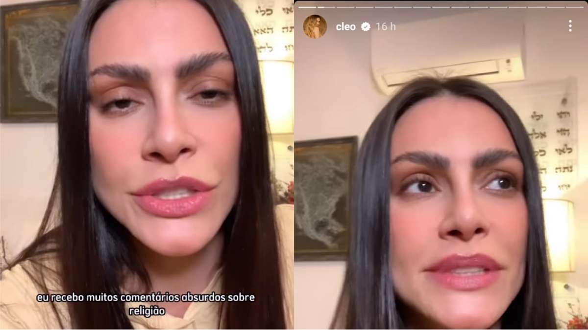 Cleo usa seu Instagram para falar sobre preconceito quanto seu casamento religioso 