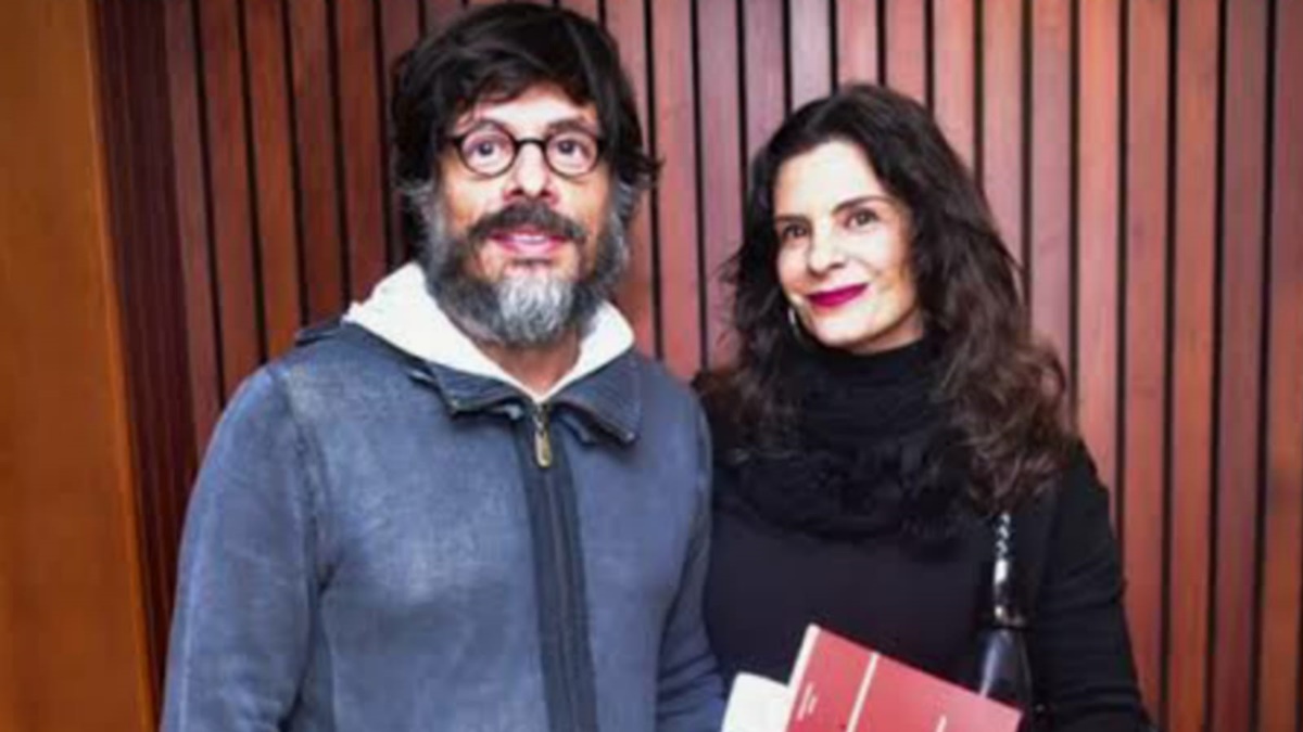 Helena Ranaldi e seu marido Daniel Alvim, também ator (Reprodução)